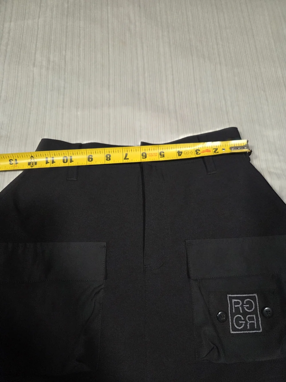 RUFFLOG Hyper Stretch Golf Skirt in Black